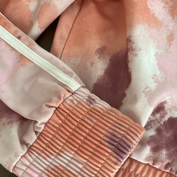 Adidas Girls 7-16 Tricot Printed Fashion Track Jacket in Wonder Clay - Picture 5 of 11